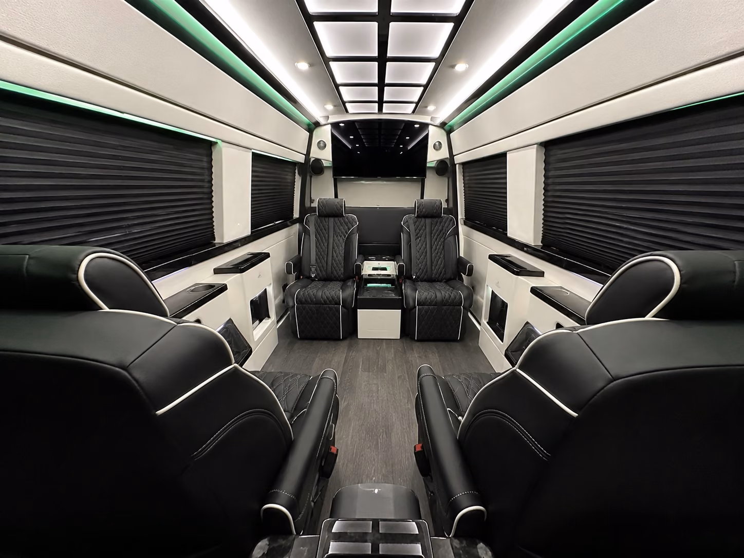 18 passenger sprinter van inside