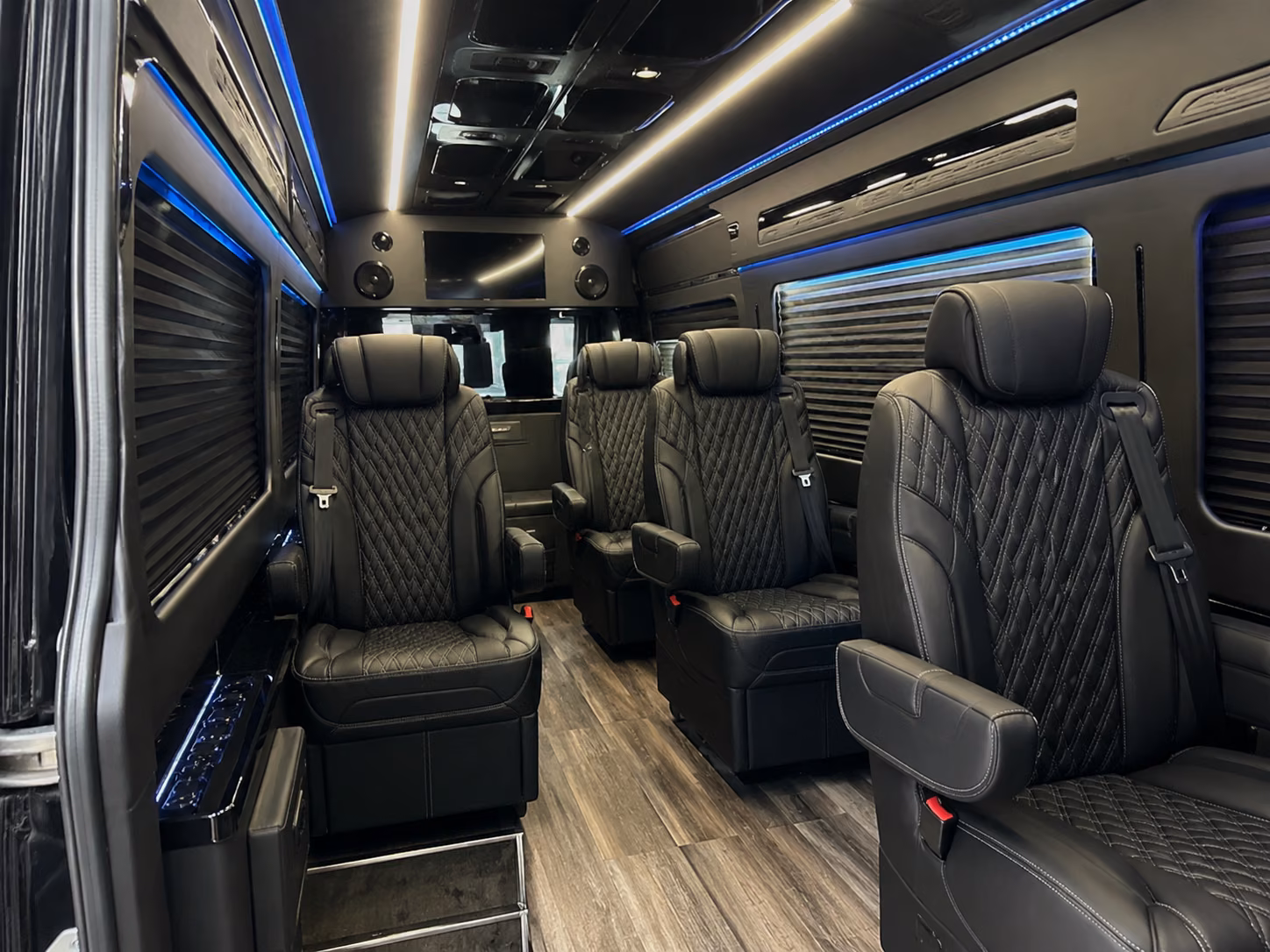 8 passenger sprinter van interior