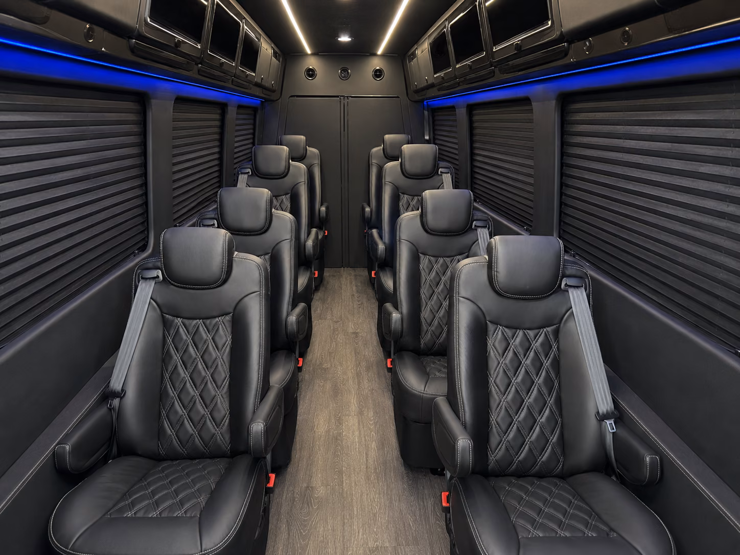 fremont 10 passenger sprinter van interior