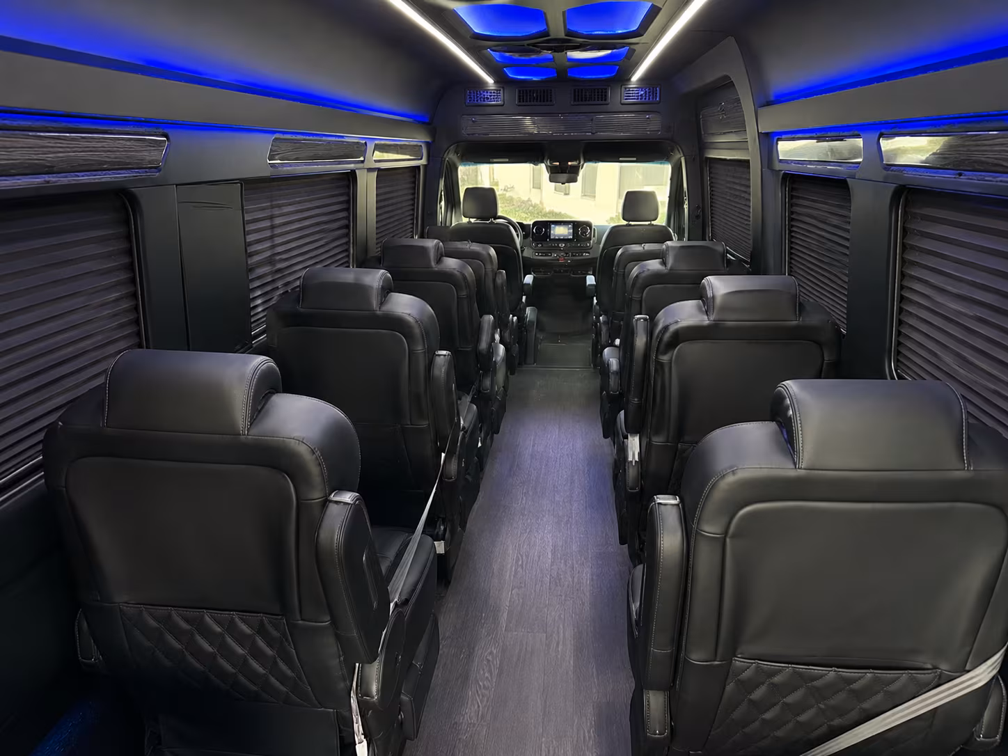 fremont 12 passenger sprinter van inside