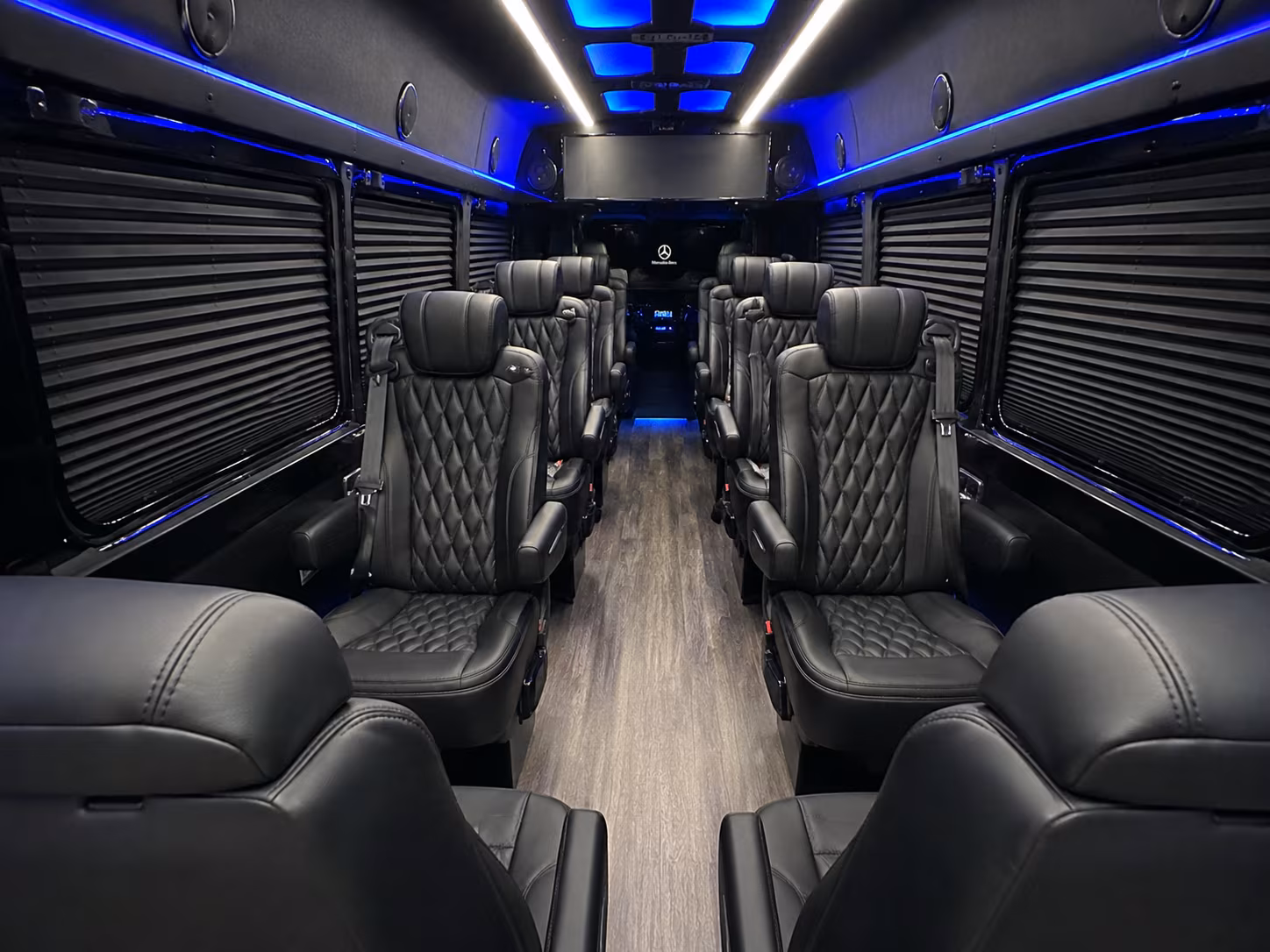 fremont 15 passenger sprinter van inside