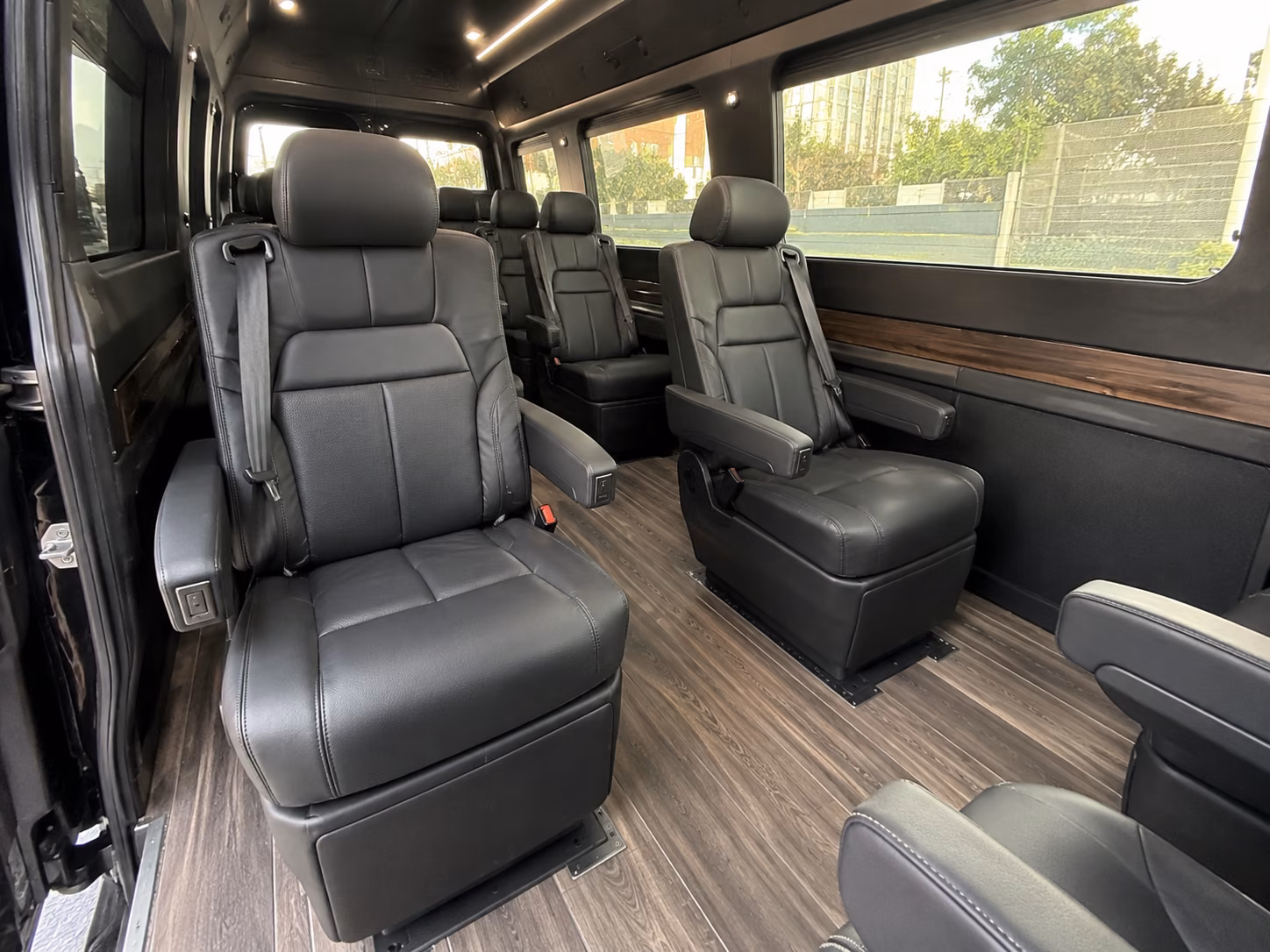 fremont 18 passenger sprinter van interior