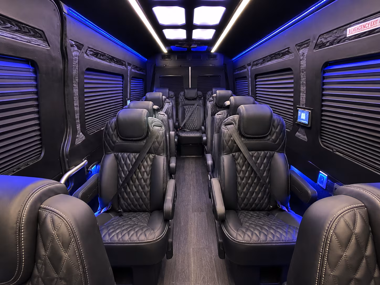 fremont 8 passenger sprinter van inside