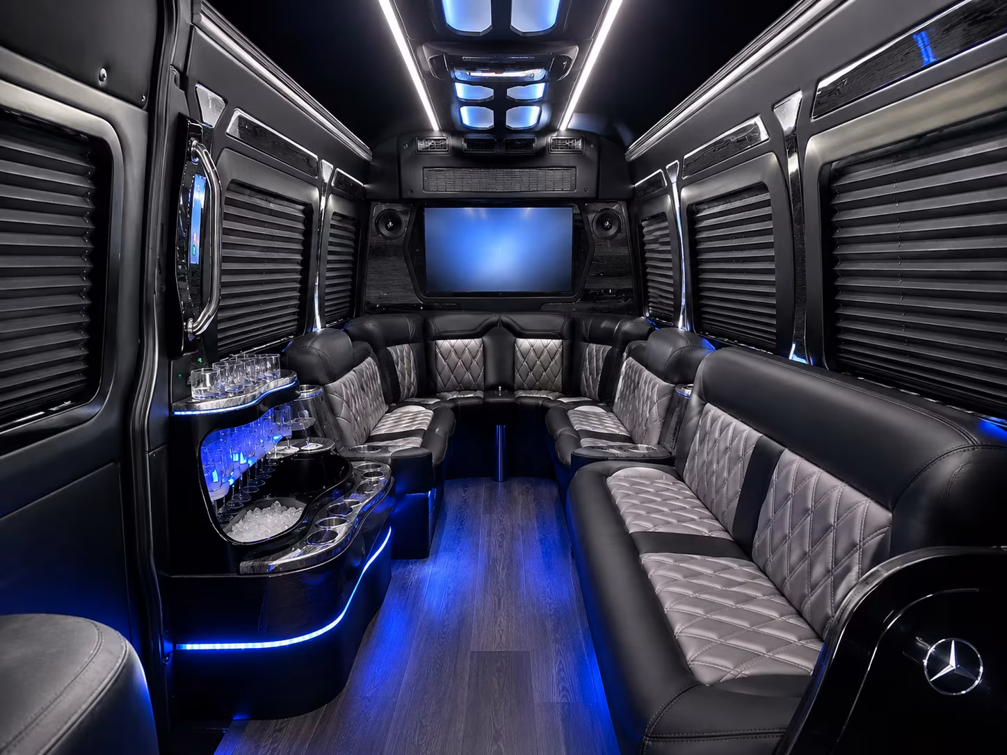 sprinter limousine inside